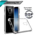 Samsung A6 Back Cover Transparent Soft Silicone Crystal Clear Case For Samsung A6. 