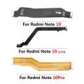 Redmi Note 10 Mainboard Motherboard Flex Cable For Xiaomi Redmi Note 10 Pro Mainboard Flex With LCD Display Flex Cable Parts. 