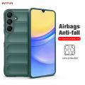 For Samsung Galaxy A15 5G 4G Silicone Shield Back Cover Invisible Airbag For SamsungA15 GalaxyA15 Lens Protection Shockproof Case Anti Drop. 