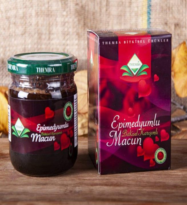 Epimedyumlu Macun Honey Epimedium Macun Herbal Paste 240g | Traditional Anatolian Recipe | Natural Blend with