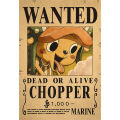 PinShang Kraft Paper Posters One Piece Luffy 1.5 Billion Bounty Wanted Posters Vintage Anime Wall Stickers. 