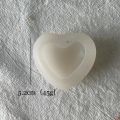 3D Candle Moulds Love Heart Design Silicone Mold DIY Car Pendant Gypsum Plaster Heart Mold Diamond Candle Molds Soap making. 