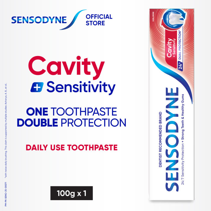 Sensodyne%20Cavity%20+%C2%A0Sensitivity%20Toothpaste,%2024H%20Dual%20Protection,%20100g%20X%20Free%20Toothbrush%20-%20Image%204