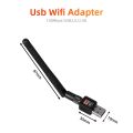 2.4GHz Wireless Network Card USB WiFi Adapter USB 2.0 150Mbps Network Antenna RTL8188 Ethernet USB Dongle LAN for PC Windows. 