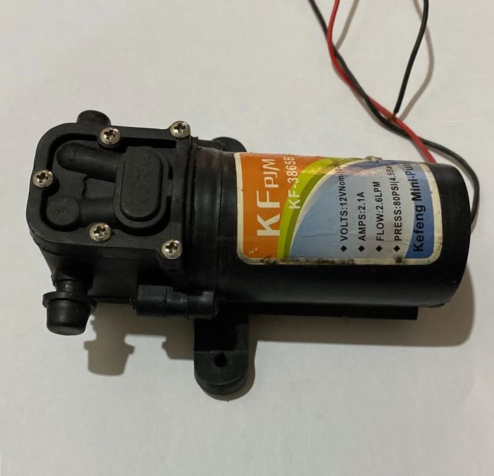 12V high pressure booster pump 775 motor ultra high pressure