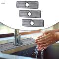3x Faucet Absorbent Pads Buckle Design Reusable Washable Guard Pad Sink Splash Mat for Kitchen Bathroom Countertop and Sink RV Towel Mat Keep Dry. 