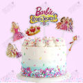 Barbie Cake Topper & Sweet Topper Collection, Birthday Party Supplies, Cupcake Decoration , Decor Parties Supply Born Day Celebration Decorative Princess, Doll Character Kids & Girls : hCuWLPvP. 