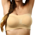 New Style Non Padded Top Tube Bra for Women Strapless Bras for Teenage and Training Ladies in Beige Color Fits 30 to 38 Bra Size. 