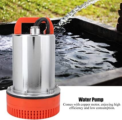 Solar Panel Water Pump DC 12 Volt 1 inch Outlet Max Flow 63 liter per minute Lift Max Head 12 Meter High Stainless Steel Solar for garden mini dc water pump for home submersible