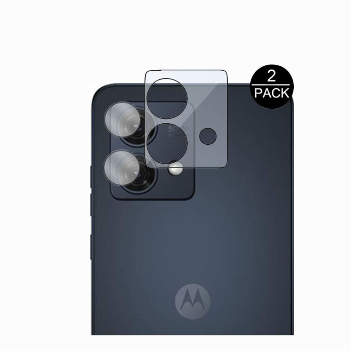 2 pcs motorola moto g84 Back Camera Lens Protector Soft sheet 9H Plastic Nano Film For moto g84 5g - Transparent