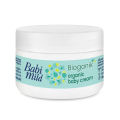 Babi Mild Organic Baby Cream 50g - Gentle & Nourishing for Sensitive Skin with Argan Oil & Honey Suckle Extract. 