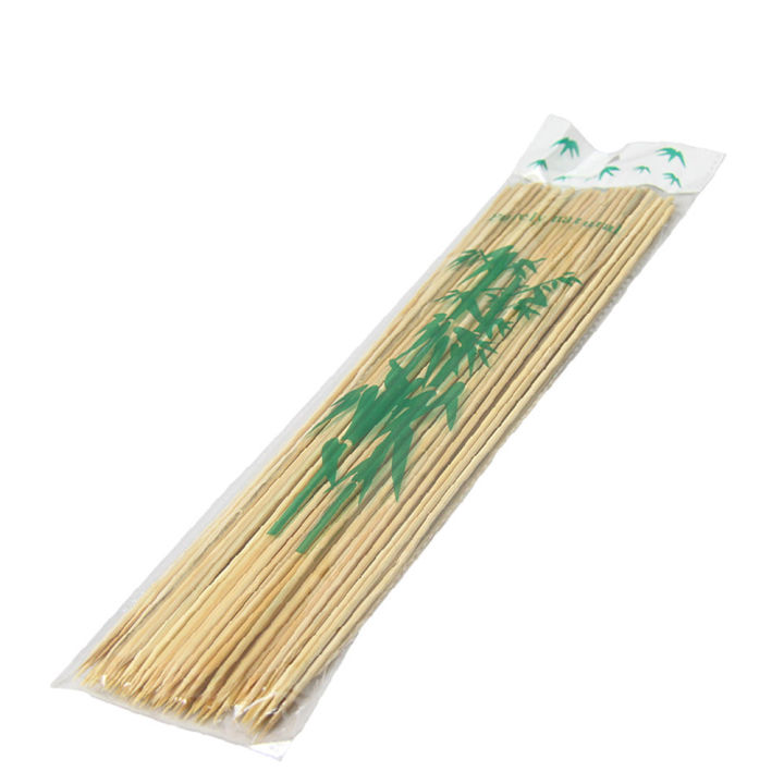 Wooden Bamboo Shashlik Sticks - BBQ Bamboo Sticks - 6 Inch