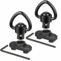 1PCS M-LOK MLOK Quick Release Sling Mount Push Button QD Sling Swivel Adaptor. 