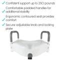 TOILET RAISED SEAT/COMMODE SEAT EUNOIA. 