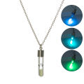 2022 fashion hourglass Luminous Pendant Necklace Glowing in the Dark Hollow Luminous Pendant Necklace Jewelry Halloween Gifts. 