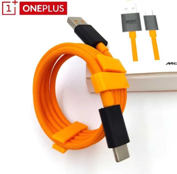 DASH%20Genuine%206A%20OnePlus%20Type%20C%20Fast%20Charging%20USB-C%20Cable%20Red,%20Orange,%205V/4A%20Data%20Sync,%20Reversible%20Plug%20-%20Image%203