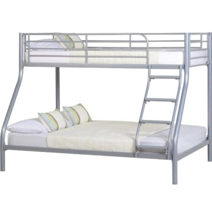 triple bed with double story.stainless steel space saving bed
