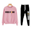 Free Fire Printed Tracksuit Cotton & Jersey Fabric Sweat Shirt & Trouser for Winter Elegant Track Suit for Men Trendy Wear Sweatshirt Casual Wear. 