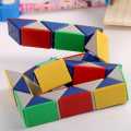 24 Blocks Snake Magic Twist |Jigsaw Puzzle Speed Magic Ruler Snake Toys Children Educational Toys Christmas Gifts. 