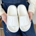 Summer Beach Woman Fashion EVA Slippers Solid Color Sandals Soft Home Indoor Non Slip Bathroom Shoes. 