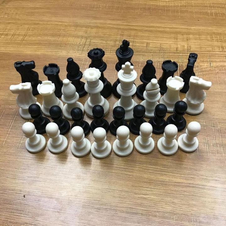 Portable%20Board%20Game%2032%20Pieces%20Chess%20Set%2075mm%20King%20Collection%20There's%20no%20Board.%20-%20Image%202