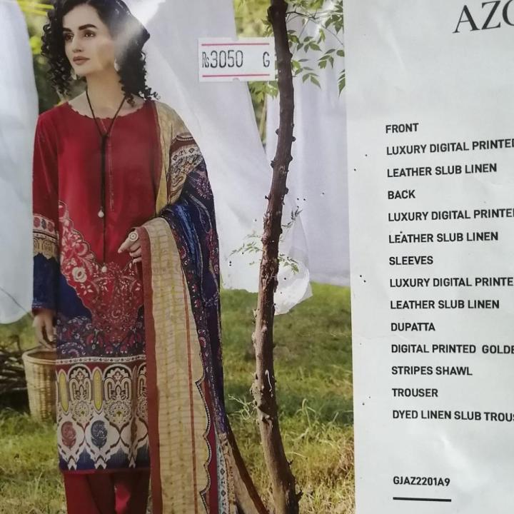 Ladies 3 Pcs Winter  Unstitched collection