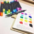 M And G Signme Marker Dual Nib Marker - Pack Of 18 Colours. 