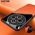 Vantime for Xiaomi Redmi 14C 4G / POCO C75 Case Slim Magnetic Attraction Hard PU Leather Back Cover. 