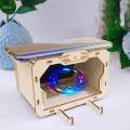 Wooden DIY 3D Holographic Projection Childrens DIY Toys for Exercise Kids. 