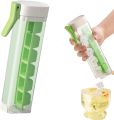 Ice Cube Maker Portable Ice Water Bottle for Freezing Drinks Mold Cooler Machine for Home Bar Or Camping Outdoor. 