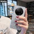 Phone case For Redmi A3X Back cover Glitter Starry Sky Bling Ring Lanyard Shiny Transparent Holder Stand Girls Soft Cover For Mi Xiaomi Redmi A3X Cover cases. 