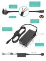 65W AC Power Supply Adapter Charger 15V 16V 18.5V 19V 19.5V 20V for H P Pavílion Spéctre X360 13t Tòshíba Sátellíte Chromebook 2 Déll Inspíron I5558 11 ácér Aspíre Lénovo Yoga 2 Asùs Vívobook UK Cord. 