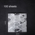 100 Parchment Paper Sheets Wax Paper Dry Waxed Deli Paper Sheets Liners For Picnic Outdoor Food Party Wrapping Bread And Sandwiches Greaseproof Printed Wrap Tissue Paper Square. 