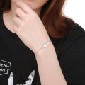 【Hengli jewelry story】Skyrim Elegant Mom Chain Stainless Steel Charm Bracelets Pulsera Jewelry Gift for Expectant Mother. 