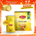Free Jar with Lipton Yellow Label Black Teabags 100s. 