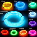 Car Dashboard Neon Light Car Interior Decorative Lamps Strips Atmosphere Lamp Cold Light Decorative Dashboard Auto LED Ambient Lights 2M. 