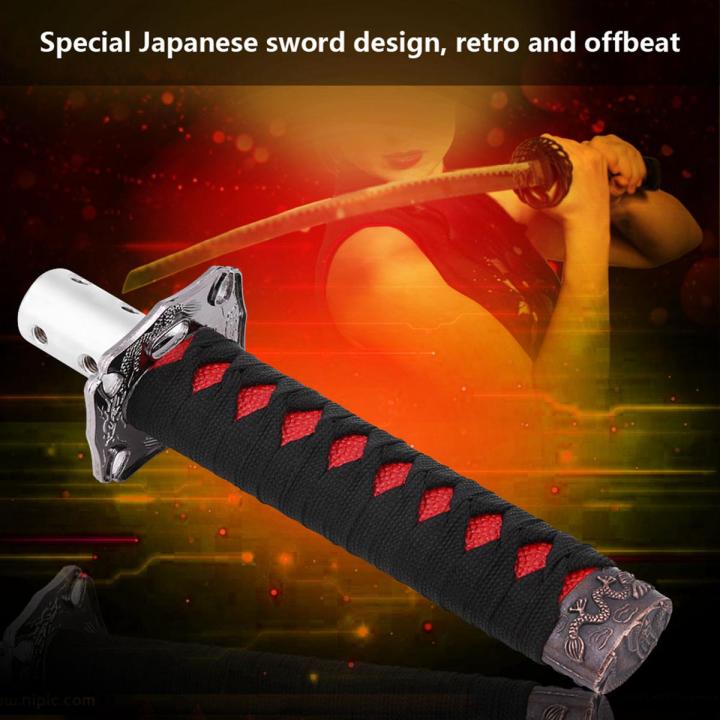 Gear Shift Knob Car Japanese Head Handle Lever Universal Automobile