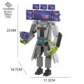 kids Toys新款马桶人VS监控人积木Skibidi toilet泰坦监控王武装音响电视人Children birthday GIFT. 