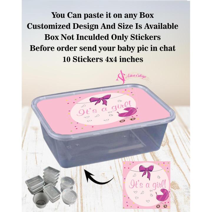 Its A Girl Sticker Baby Girl Sticker