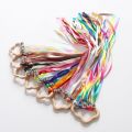 Rainbow Hand Ribbon Bells Wind Wand Dancing Ribbon Streamer Cloud Wood Montessori Sensory Educational Toy Сортеры doces. 