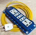 5 ports Wall Mount Multi socket power electric extension board. 