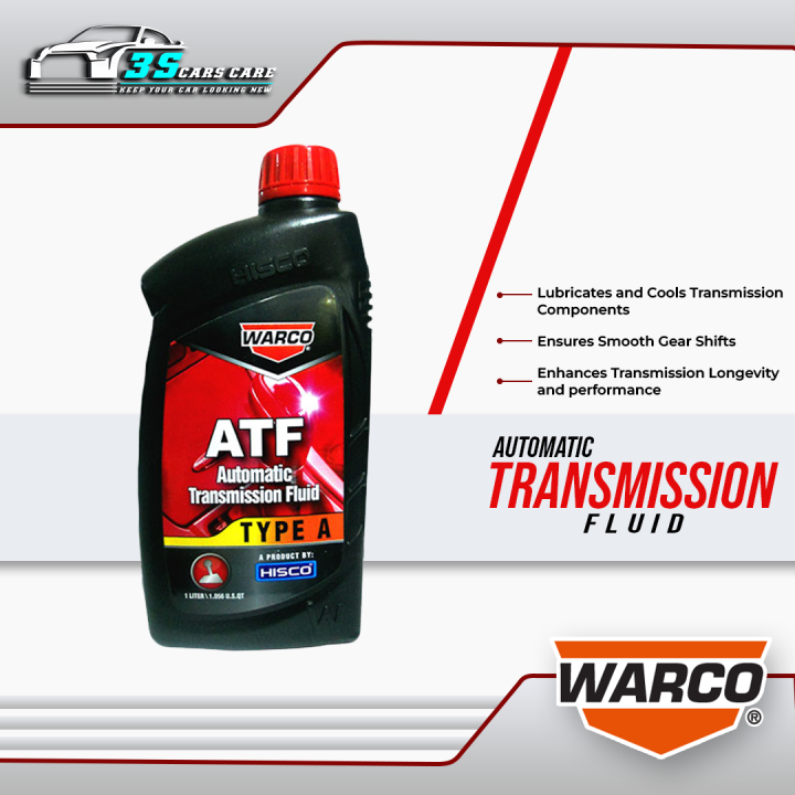 WARCO ATF Automatic Transmission Fluid – 1000ml For Smooth Performance & Long-lasting Protection