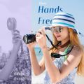 Portable Neck Fan 2500 mAh Rechargeable USB Hands-Free Mini Face Cooling Personal Double Headed Rotatable Small Fan for Working Office Reading Traveling Outdoor Sport. 
