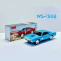 BT Car Bluetooth Speaker Metal Design| WS-1955 Music Car Speaker | WSTAR ,10W Output Volume | with FM Radio, USB & AUX | Mini Wireless Speaker with HD Sound for Home, Office, and Travel | best Design. 