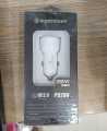 Basics Mini Car Charger with Dual Output, Fast Charging (Type C 20W + Type A 3.0A) Compatible with All Smartphones(White) QC3.0+3.1A Car Charger Fast Charging White  Mini Shape Car Lighter Slot PD 20W USB Type C Charge Mobile Phone. 