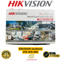 HIKVISON 5 MP Analog DVR-XVR AcuSense (04-08-16 Channels) CCTV Camera 1U H.265 DVR 3K Facial Recognition - Motion Detection 2.0 -  Perimeter Protection - Video and Audio Recording - Two way Talk Supported  Brand Warranty. 