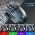 M215 Gaming Mouse Rechargeable Wireless Mouse 2400 DPI Ergonomic 6 Keys RGB LED Mouse For Laptop Computer. 