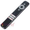 TCL Voice Remote Control RC902V FMR1 with Voice Feature – Compatible with TCL LCD / LED Smart TVs with Social Buttons – Long Voice Remote Black Color | Triple H – Please Match with Old Remote Before Placing Order. 