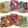 Miraidon Vstar 3800 HP Golden Pokemon Cards in English Iron Metal Pokmo Letters Kids Gift Game Collection Cards. 