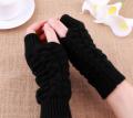 Half Finger winter gloves for women & girls. 